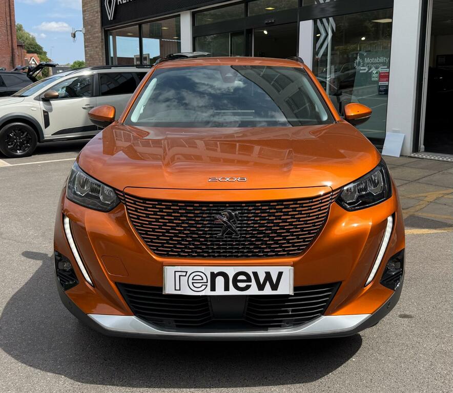 Peugeot e-2008 E- Estate Allure Premium HJ70RYU Orange #2