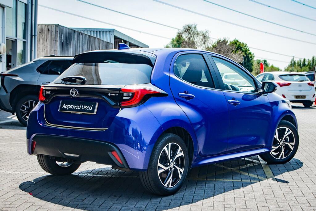 Toyota Yaris 1.5 Vvt-h Design E-cvt Euro 6 Ss Blue #2