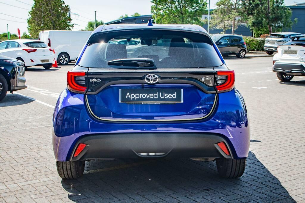 Toyota Yaris 1.5 Vvt-h Design E-cvt Euro 6 Ss Blue #4