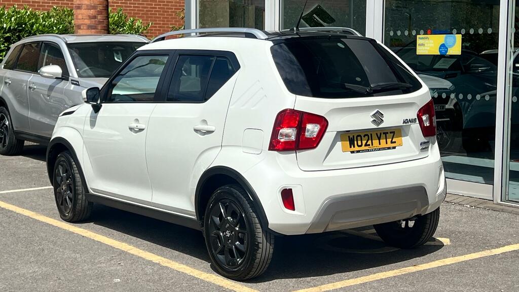 Suzuki Ignis 1.2 Dualjet Mhev Sz5 Hatchback Hybrid M WO21YTZ White #3