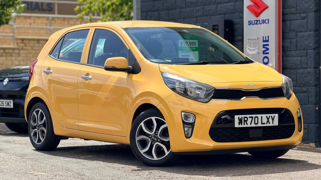 Kia Picanto 1.0 Dpi 3 Hatchback Amt Euro 6 Ss 6 Yellow