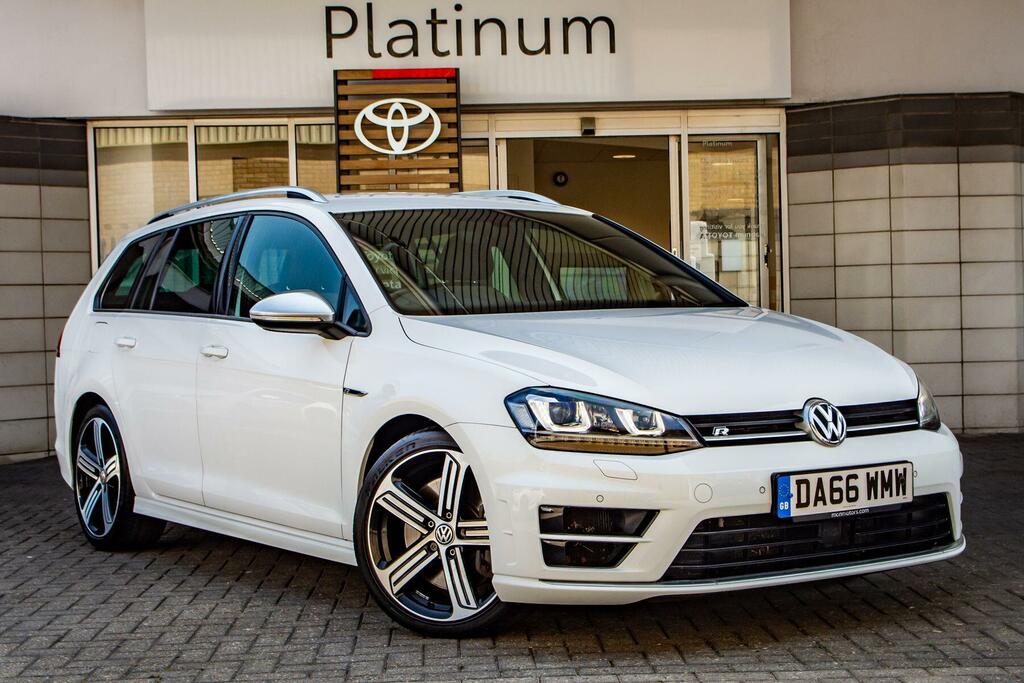 Volkswagen Golf 2.0 Tsi Bluemotion Tech R Dsg 4Motion Euro 6 Ss White