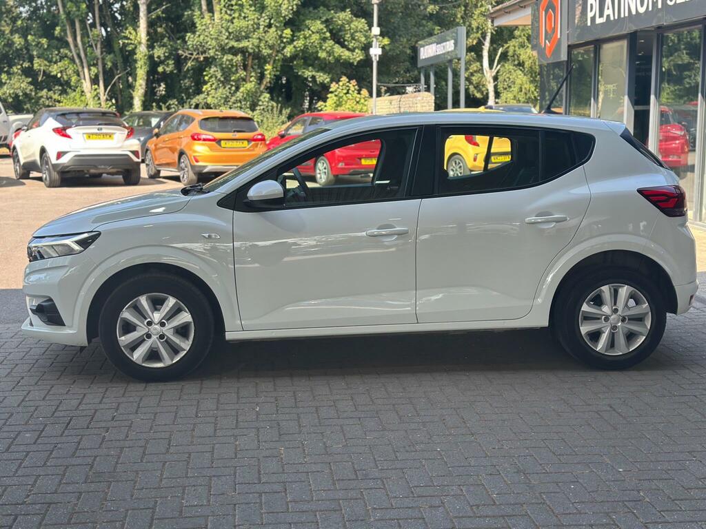 Dacia Sandero 1.0 Tce Bi-fuel Expression Euro 6 Ss White #4