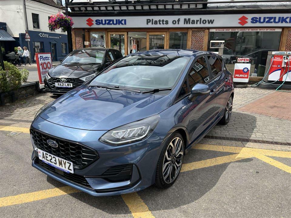 Ford Fiesta St Line X 1.0I 100Ps AE23MYZ Blue #2