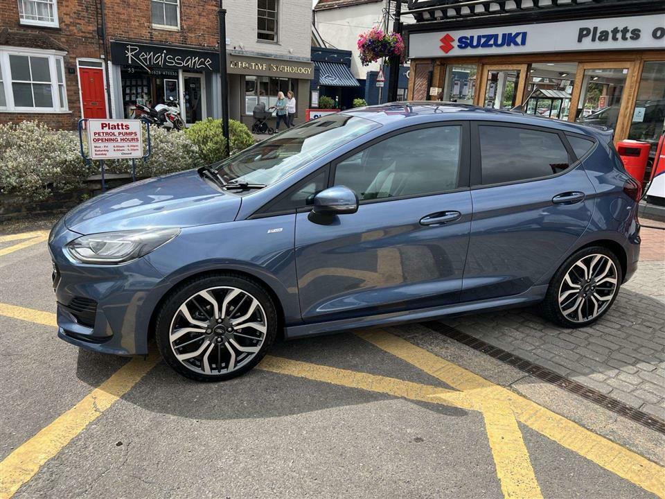 Ford Fiesta St Line X 1.0I 100Ps AE23MYZ Blue #3