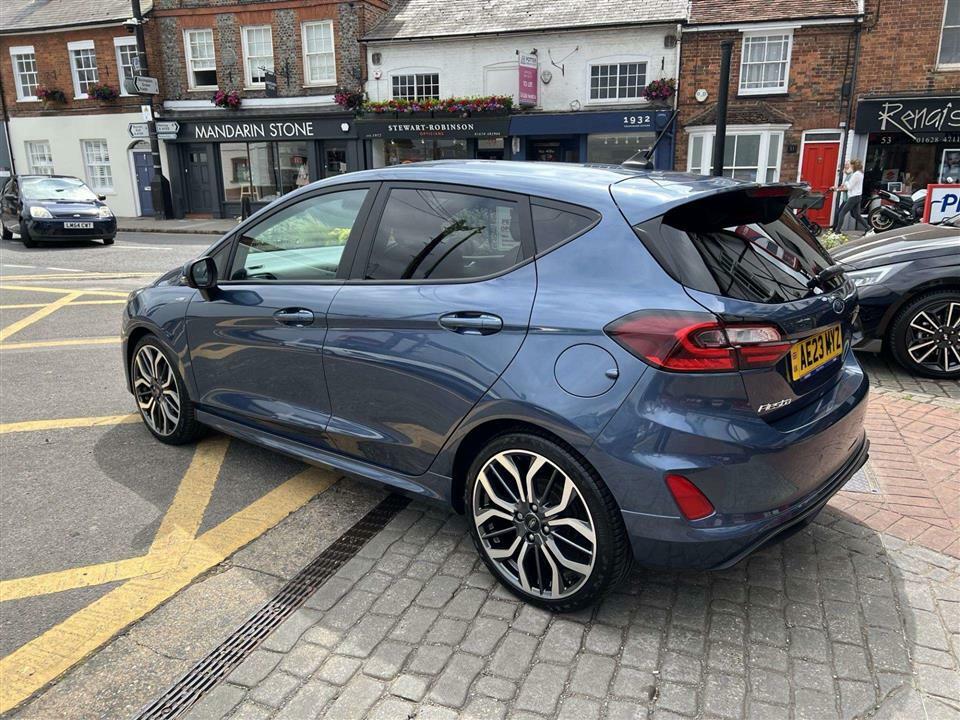 Ford Fiesta St Line X 1.0I 100Ps AE23MYZ Blue #4