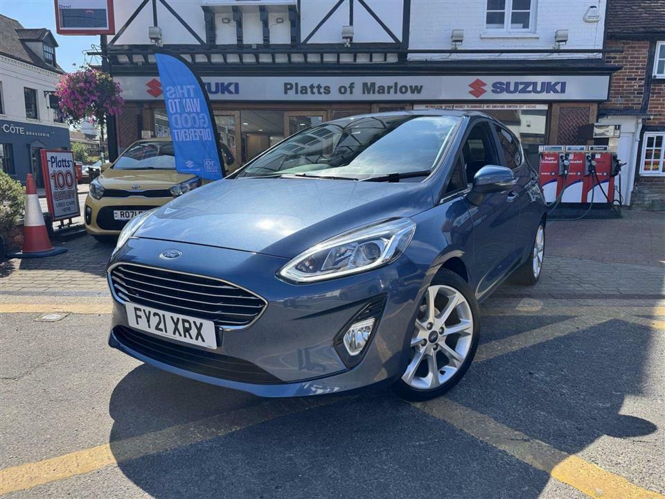 Ford Fiesta Titanium X 1.0I 100Ps FY21XRX Blue