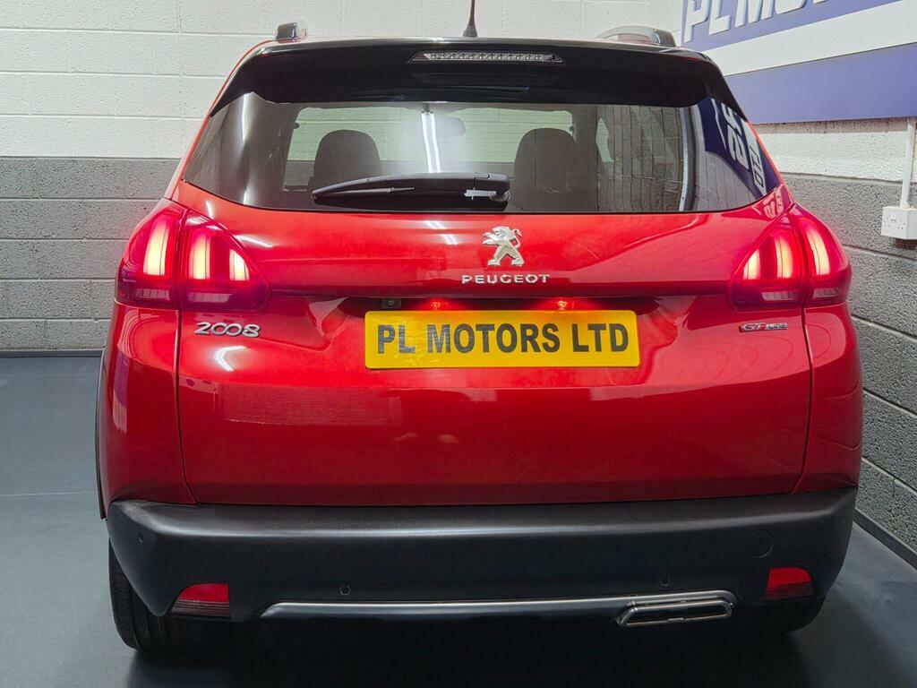 Peugeot 2008 1.6 Bluehdi Gt Line Euro 6 S S Red #4
