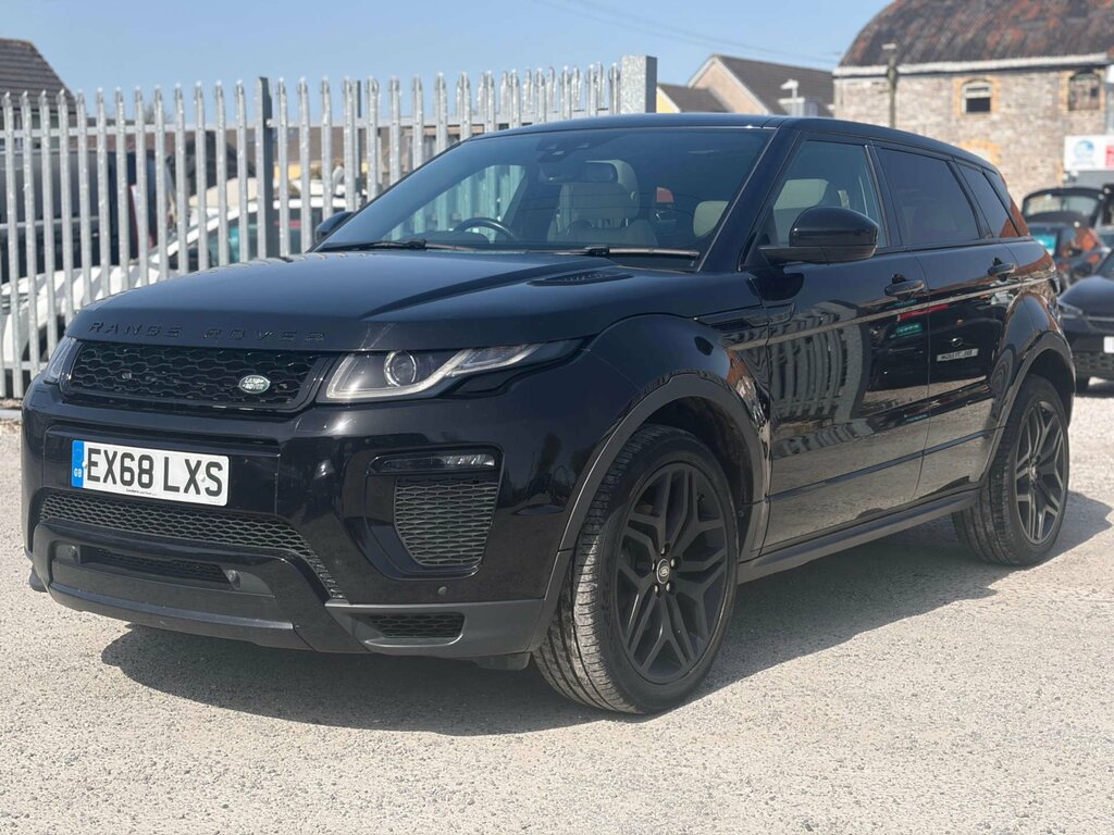 Land Rover Range Rover Evoque 2.0 Range Rover Evoque Hse Dynamic Td4 4Wd Black #6