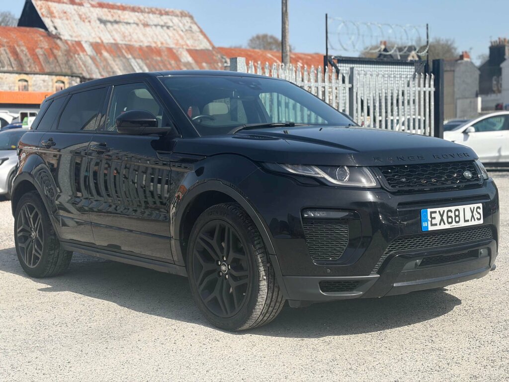 Land Rover Range Rover Evoque 2.0 Range Rover Evoque Hse Dynamic Td4 4Wd Black #4