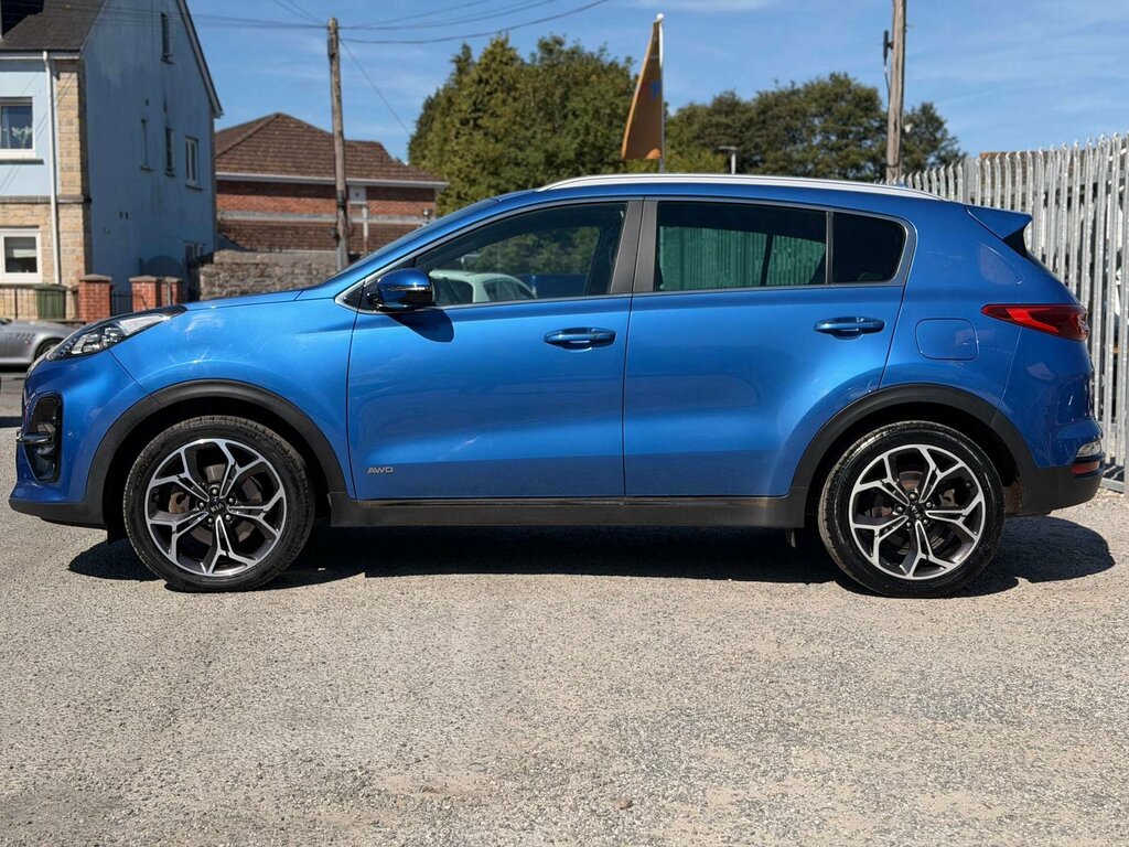 Kia Sportage 2.0 Sportage Gt-line Crdi Isg 4X4 4Wd SA20SBY Blue #4
