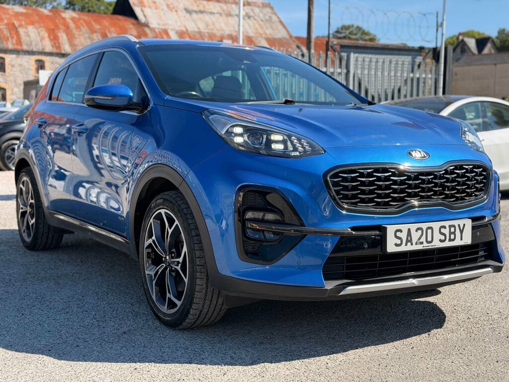 Kia Sportage 2.0 Sportage Gt-line Crdi Isg 4X4 4Wd SA20SBY Blue