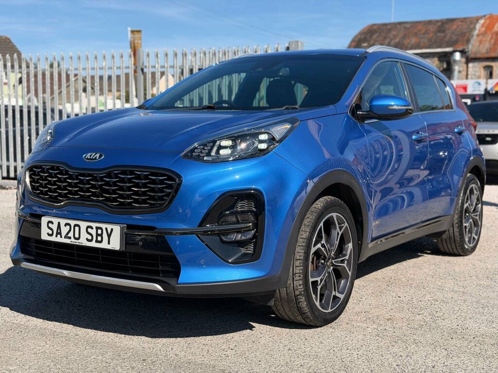 Kia Sportage 2.0 Sportage Gt-line Crdi Isg 4X4 4Wd SA20SBY Blue #3