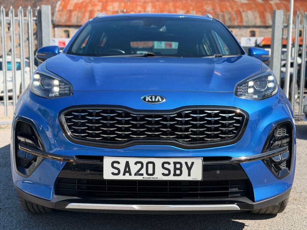 Kia Sportage 2.0 Sportage Gt-line Crdi Isg 4X4 4Wd SA20SBY Blue #2