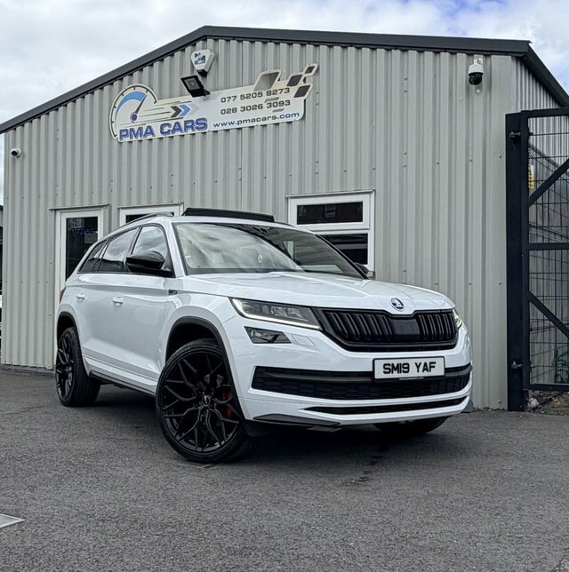 Skoda Kodiaq 2.0 Tdi Sportline Suv White
