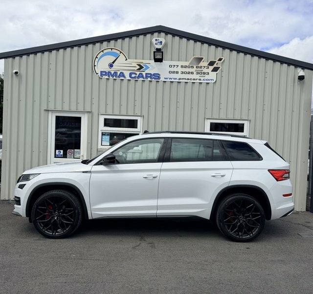 Skoda Kodiaq 2.0 Tdi Sportline Suv White #6