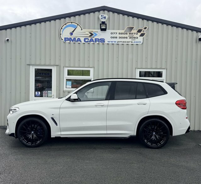 BMW X3 2.0 20D M Sport White #3