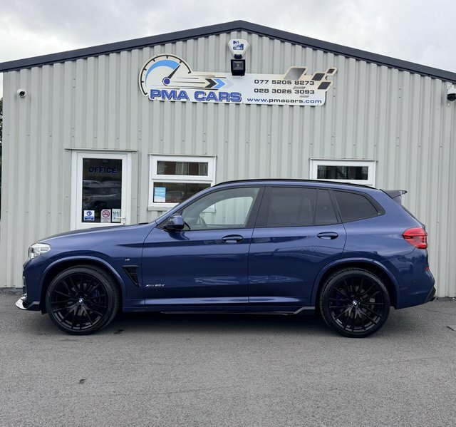 BMW X3 2.0 20D M Sport Blue #4