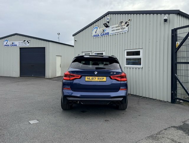 BMW X3 2.0 20D M Sport Blue #3