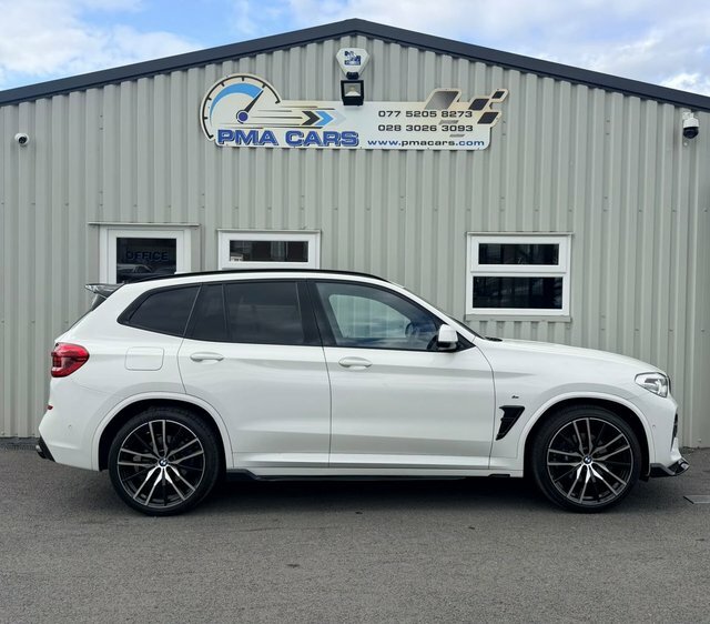 BMW X3 2.0 20D M Sport White #3