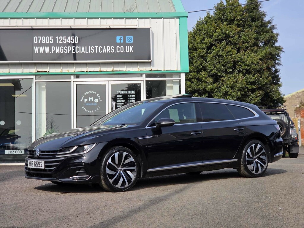 Volkswagen Arteon 2.0 Tdi R Line Shooting Brake Dsg 200 Black #35