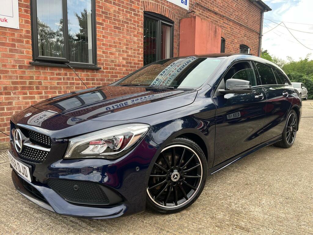Mercedes-Benz CLA Class Estate 1.6 Cla200 Amg Line Night Edition Plus Sh Blue #5