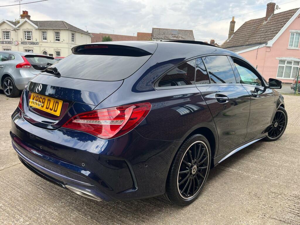 Mercedes-Benz CLA Class Estate 1.6 Cla200 Amg Line Night Edition Plus Sh Blue #6