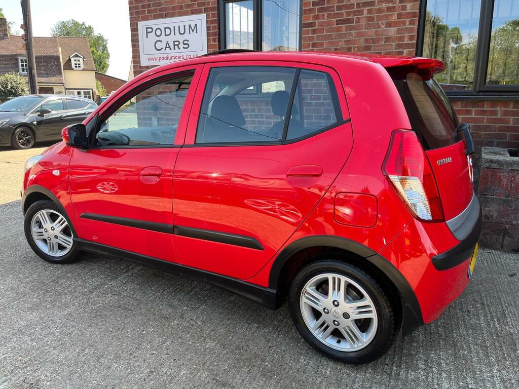 Hyundai I10 Hatchback 1.2 Style Euro 4 EJ59LLD Red #5
