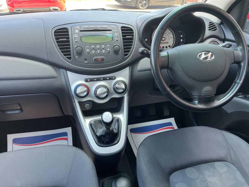 Hyundai I10 Hatchback 1.2 Style Euro 4 EJ59LLD Red #3