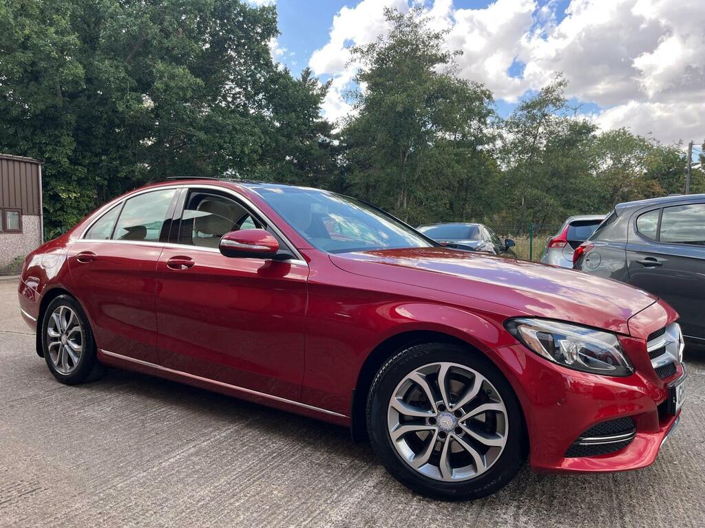 Mercedes-Benz C Class Saloon 2.0 C200 Sport 7G-tronic Euro 6 Ss Red #2