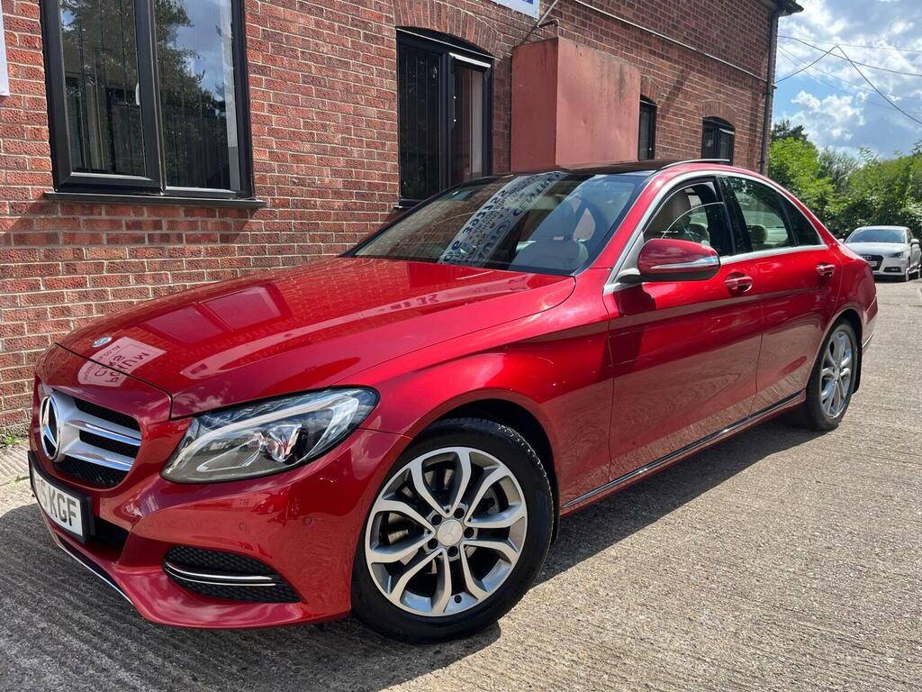 Mercedes-Benz C Class Saloon 2.0 C200 Sport 7G-tronic Euro 6 Ss Red #6