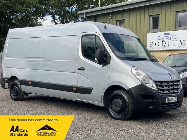 Renault Master 2.3 Dci 35 Fwd Lwb Medium Roof Euro 5 Grey