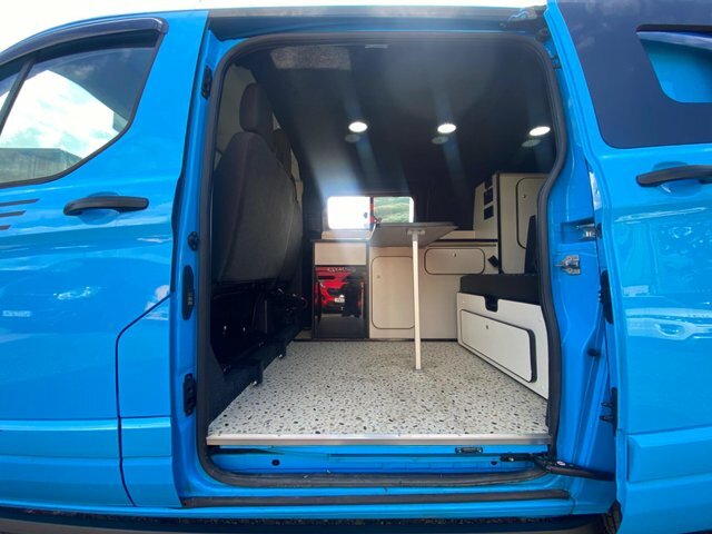 Ford Transit Custom 2.0 Tdci 310Kitchen-sink-solar-rr-wetbelt VE66UWO Blue #6