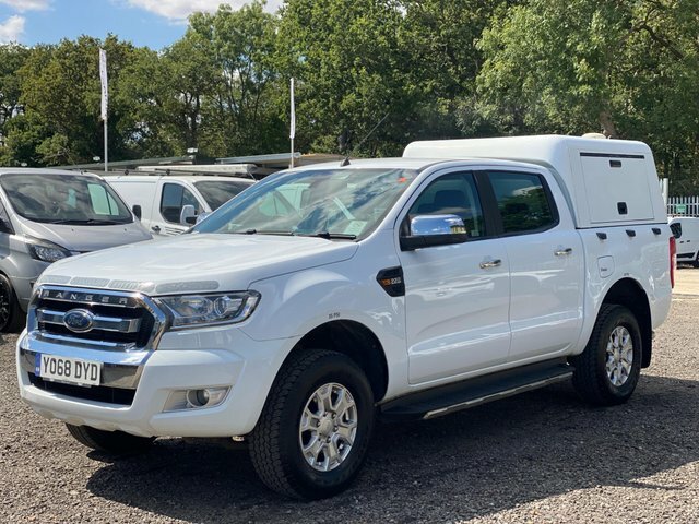 Ford Ranger 2.2 Tdci Xlt 4Wd Euro 5 S S Eco Axle YO68DYD White #2