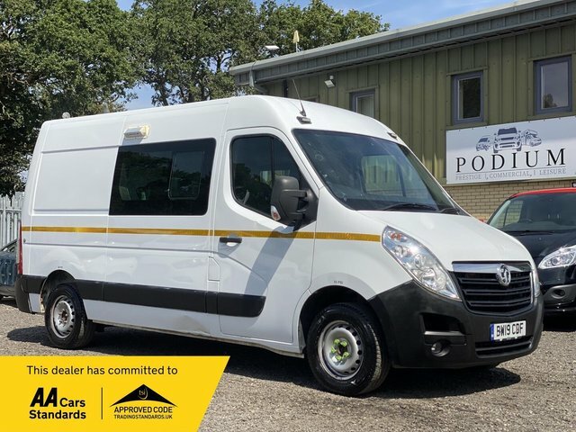 Vauxhall Movano 2.3 Cdti 3500 Fwd L2 H2 Euro 6 White