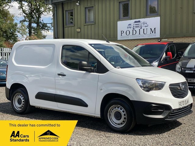 Vauxhall Combo 1.5 Turbo D 2000 Edition L1 H1 Euro 6 S S White