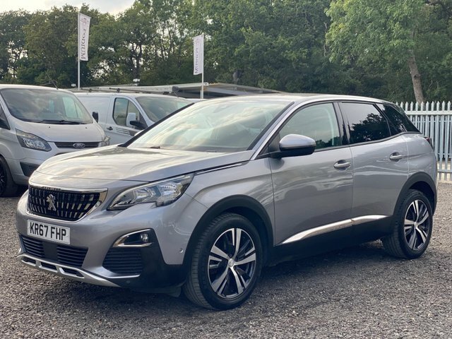 Peugeot 3008 1.2 Puretech Allure Euro 6 S S KR67FHP Grey #2