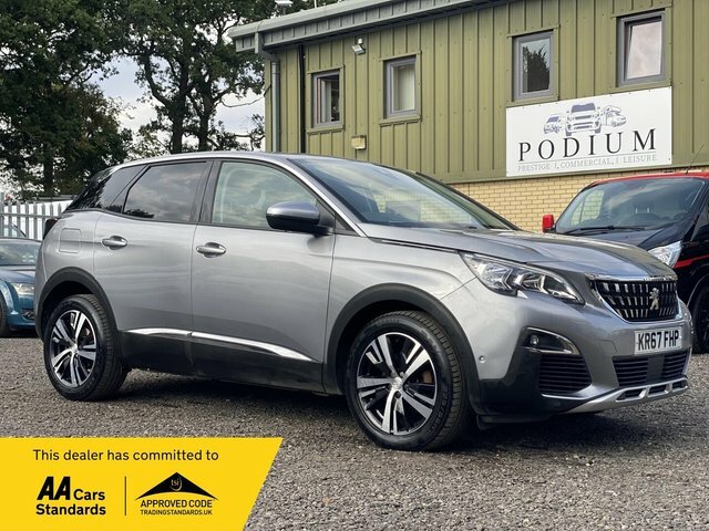 Peugeot 3008 1.2 Puretech Allure Euro 6 S S Grey