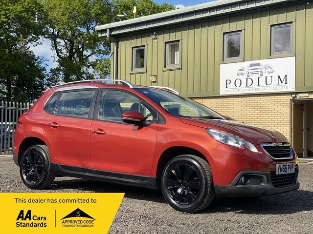 Peugeot 2008 1.2 Puretech Active Euro 6 Red