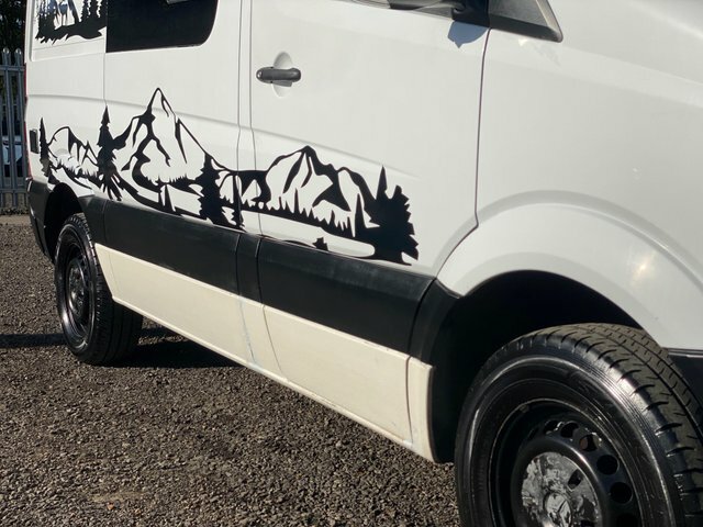 Mercedes-Benz Sprinter Lwb Years Mot No Vat Ply Lined Low Miles Craft White #16