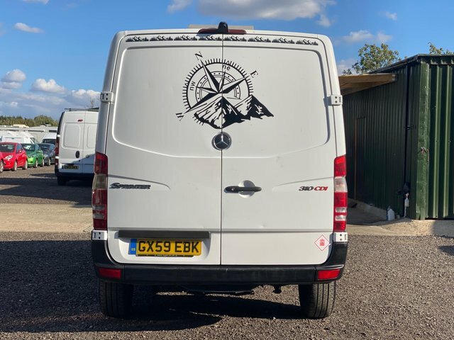 Mercedes-Benz Sprinter Lwb Years Mot No Vat Ply Lined Low Miles Craft White #13