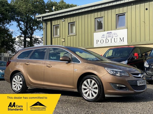 Vauxhall Astra 2.0 Cdti Elite Sports Tourer Euro 5 S S Brown