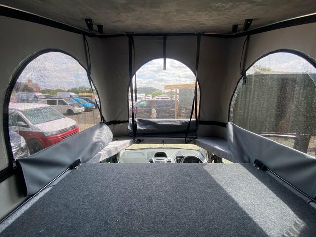 Ford Tourneo Custom With Windows-popup-heater-kitchen-cruise-alloys Orange #4