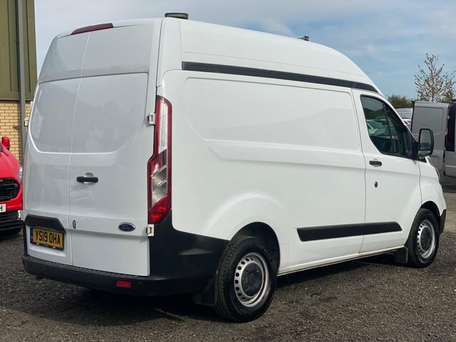 Ford Transit Custom 2.0 300 Ecoblue L1 H2 Euro 6 YS19OHA White #4