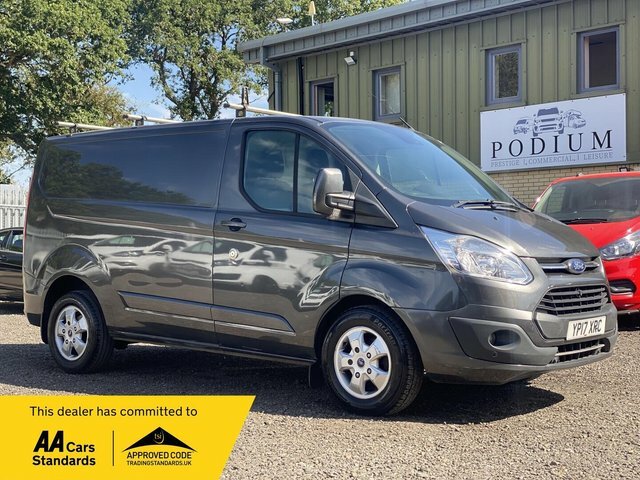 Ford Transit Custom 2.0 Tdci 270 Limited L1 H1 YP17XRC Grey