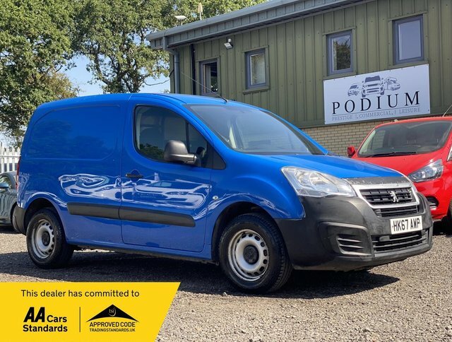 Peugeot Partner 625 Bluehdi 75 L1h1 Professional Swb Low Roof 170 White #1