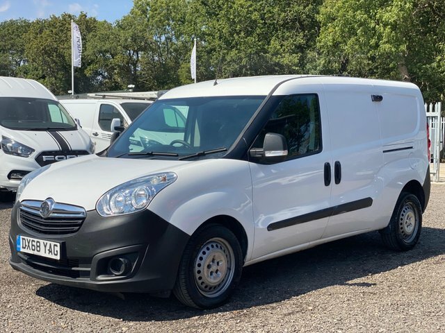 Vauxhall Combo Panel Van White #2