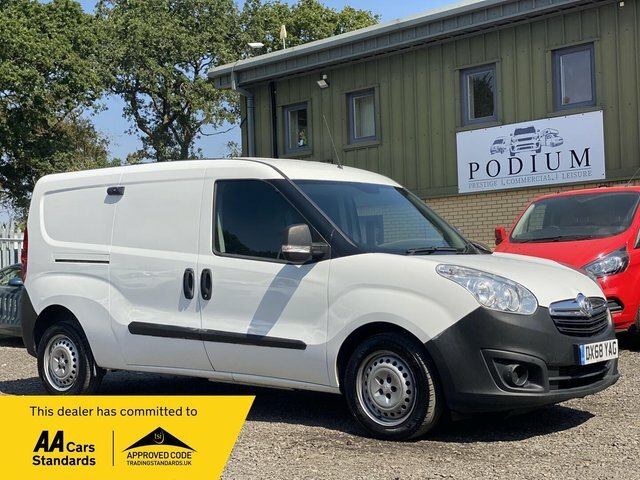 Vauxhall Combo Panel Van White #1