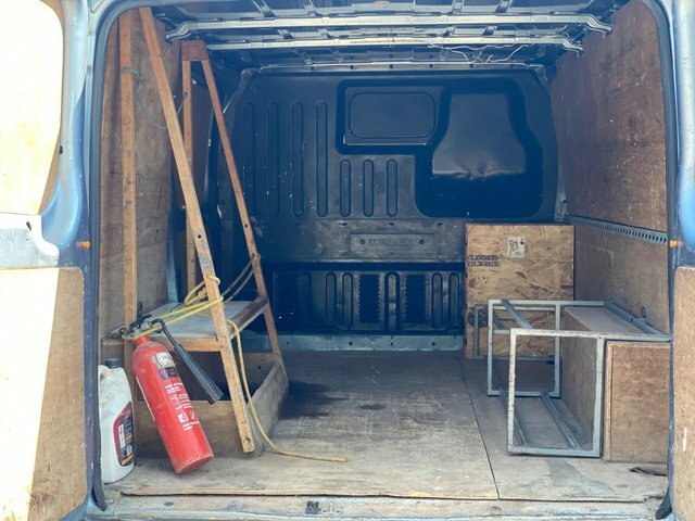 Ford Transit Custom Panel Van Yellow #23