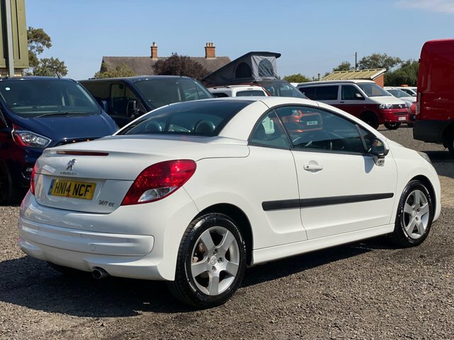 Peugeot 207 CC Cc 1.6 Vti Roland Garros Euro 5 White #17